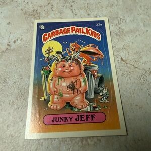 Junky Jeff Trading Card